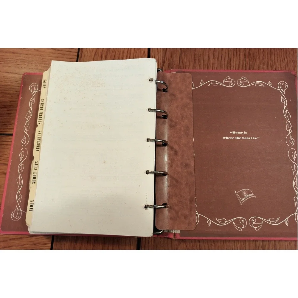 betty crocker's picture cook book spiral first edition third printing recipe